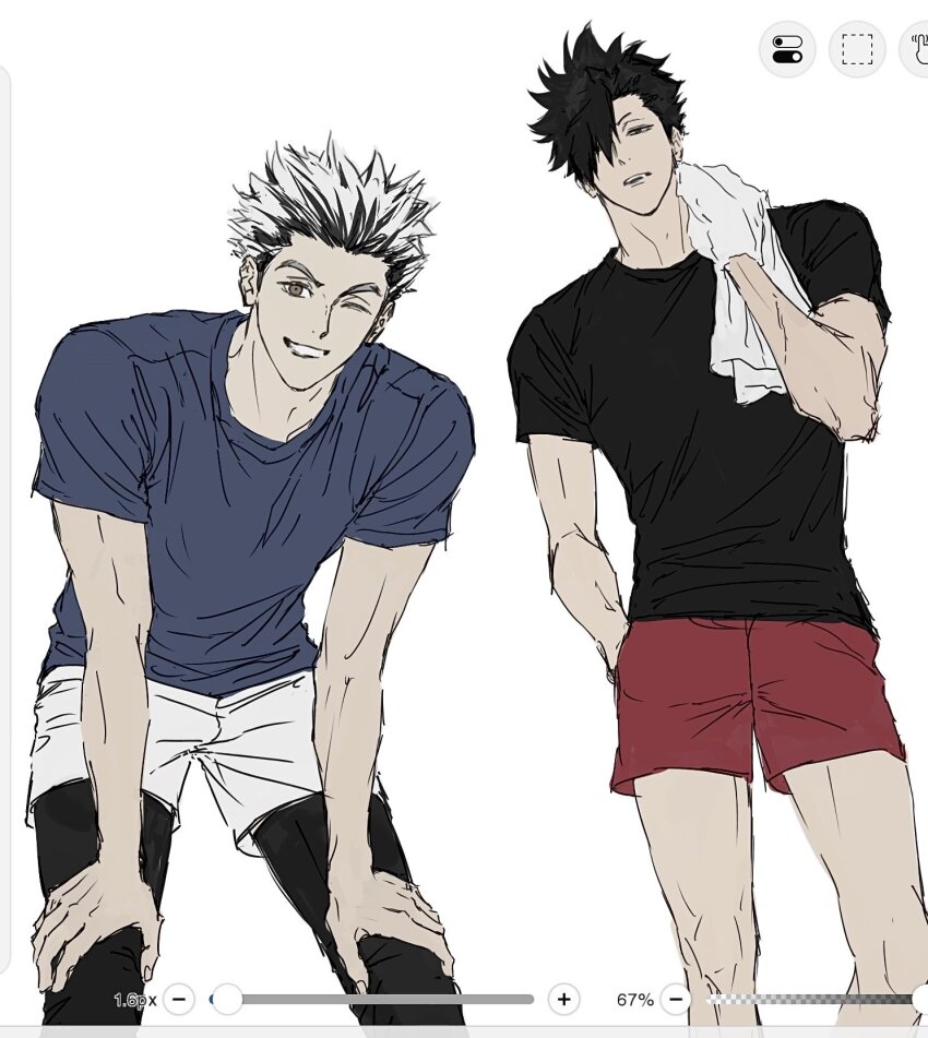Bokuto Koutarou (Haikyuu!!) Rule 34 Image