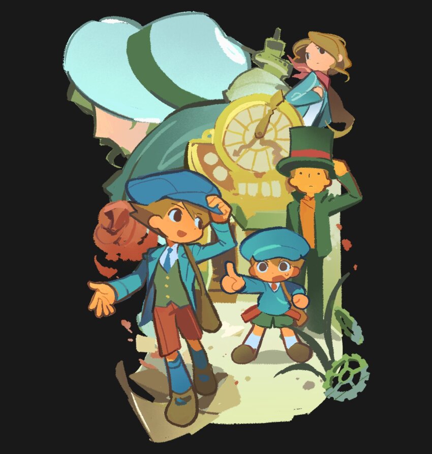 Hershel Layton (Professor Layton) Rule 34 Image