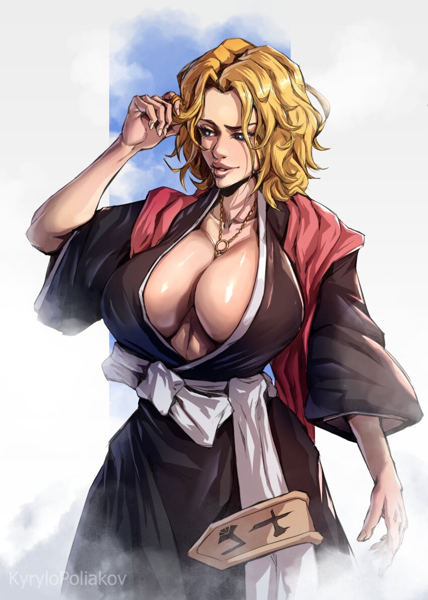 Matsumoto Rangiku (Bleach) Rule 34 Image
