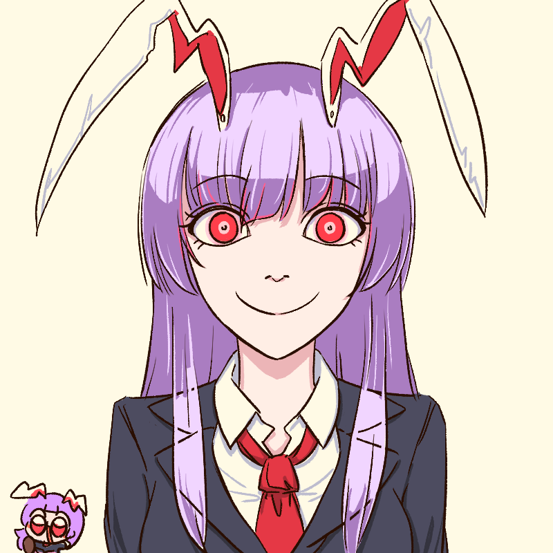 Reisen Udongein Inaba (Touhou) Rule 34 Image