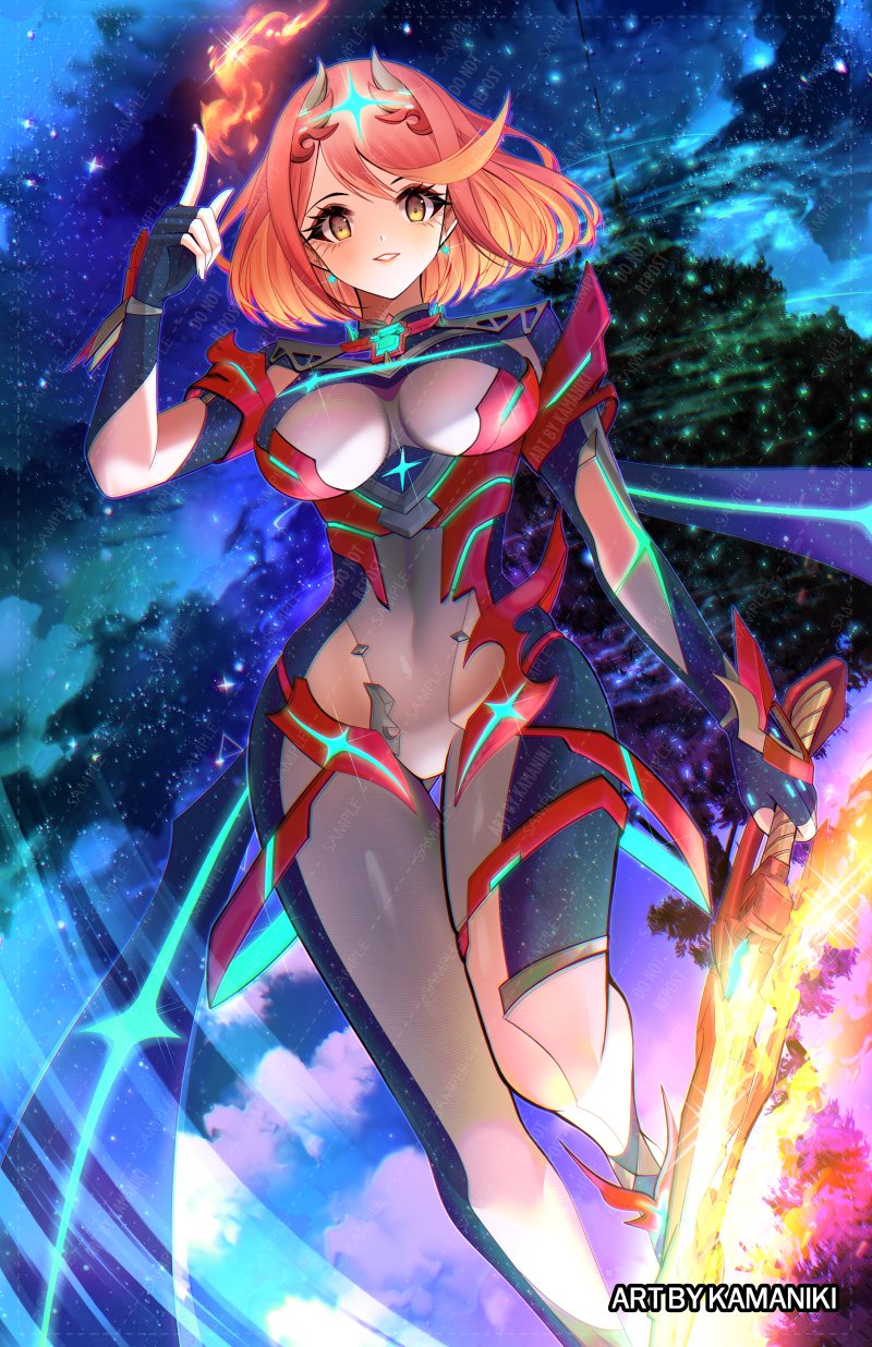 Pyra (Xenoblade) Rule 34 Image