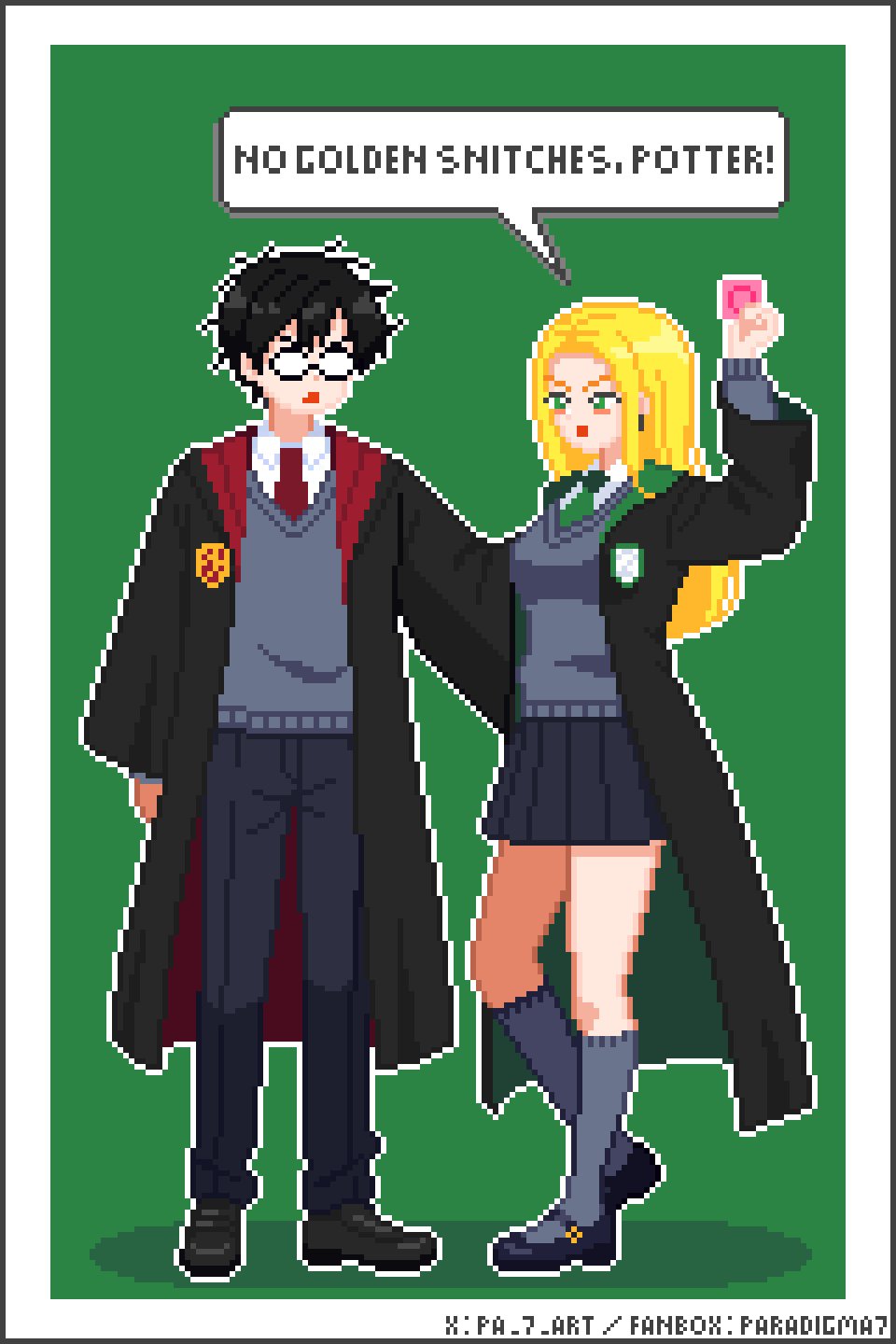 Draco Malfoy (Harry Potter) Rule 34 Image
