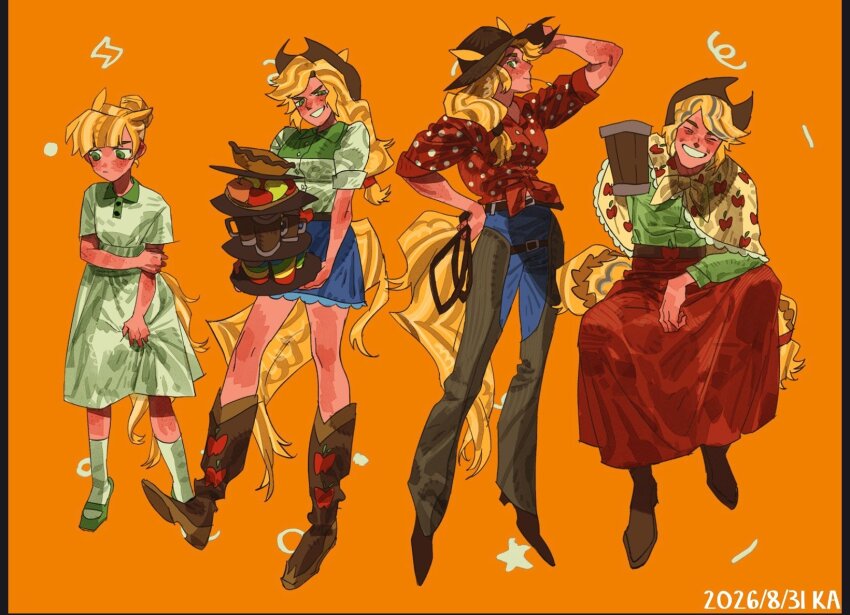 Applejack (My Little Pony) Rule 34 Image