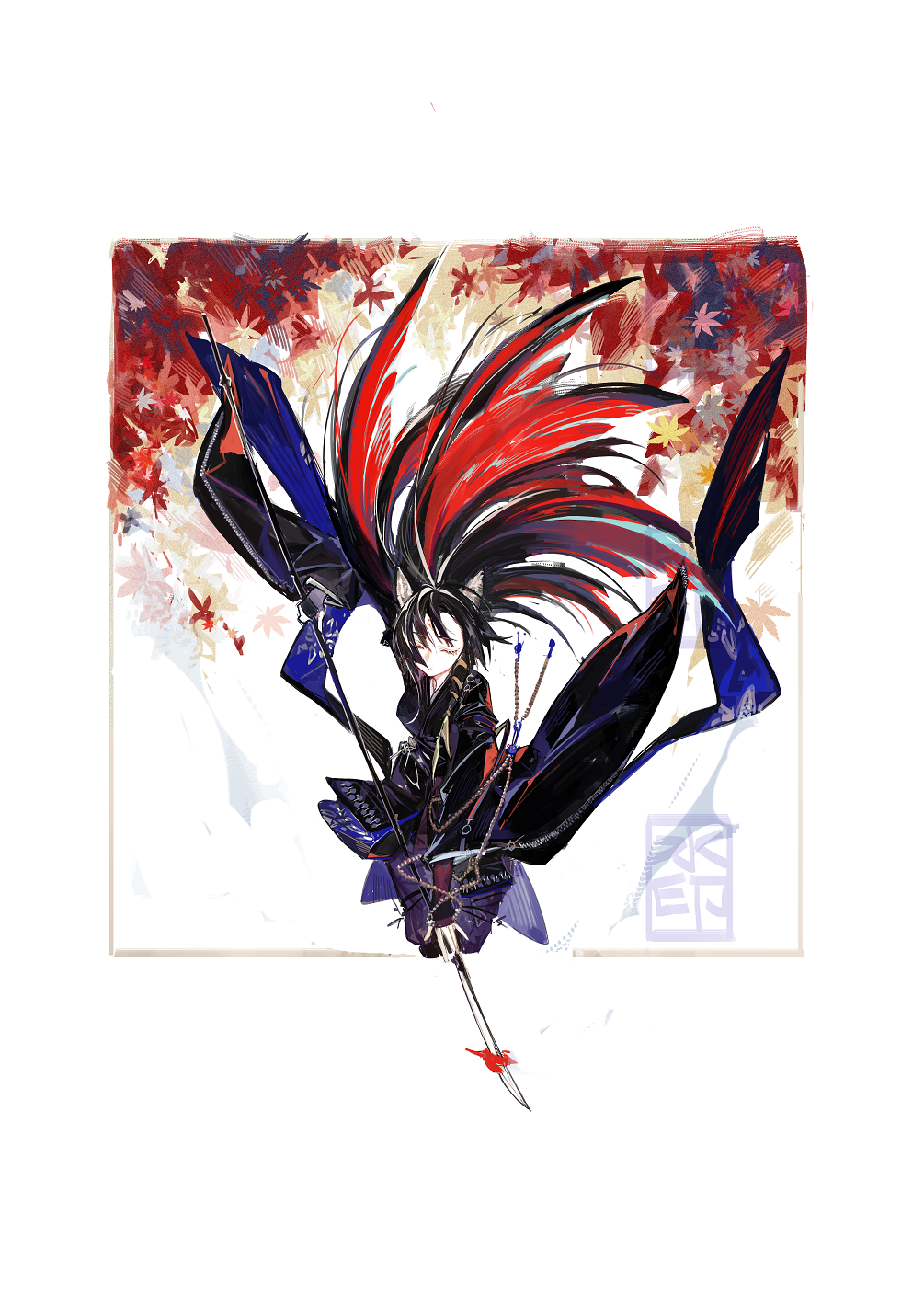 Saga (Arknights) Rule 34 Image