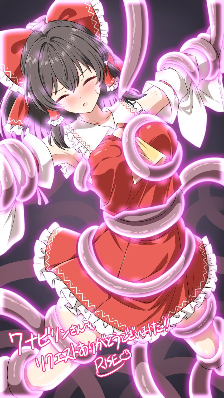 Hakurei Reimu (Touhou) Rule 34 Image