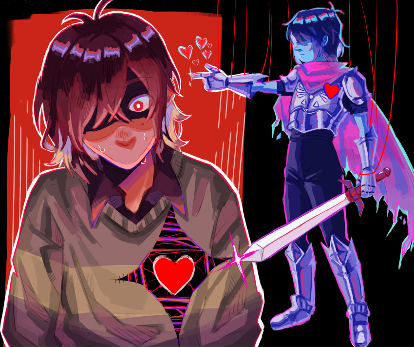 Kris (Deltarune) Rule 34 Image