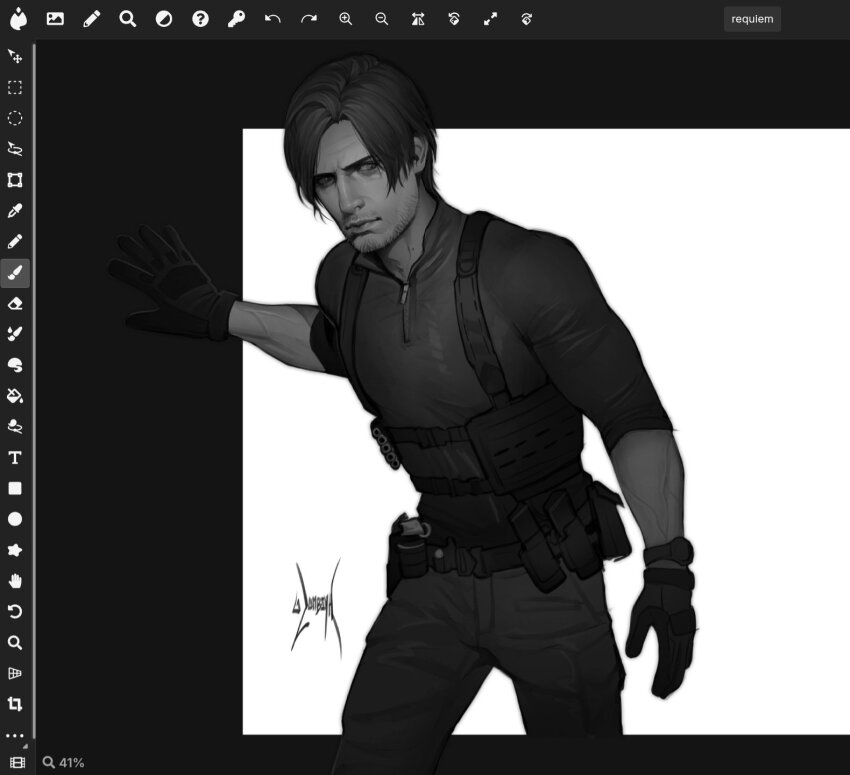 Leon S. Kennedy (Resident Evil) Rule 34 Image