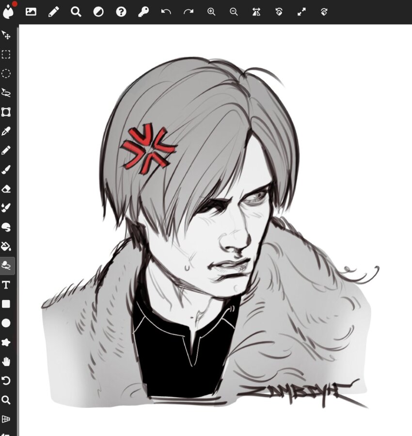 Leon S. Kennedy (Resident Evil) Rule 34 Image