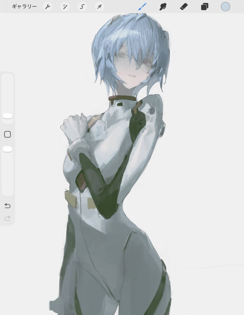 Ayanami Rei (Neon Genesis Evangelion) Rule 34 Image