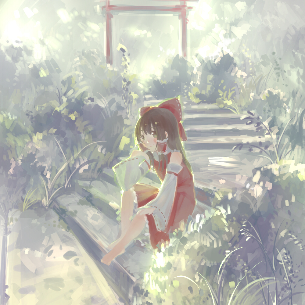 Hakurei Reimu (Touhou) Rule 34 Image