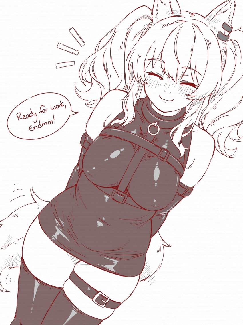 Angelina (Arknights) Rule 34 Image