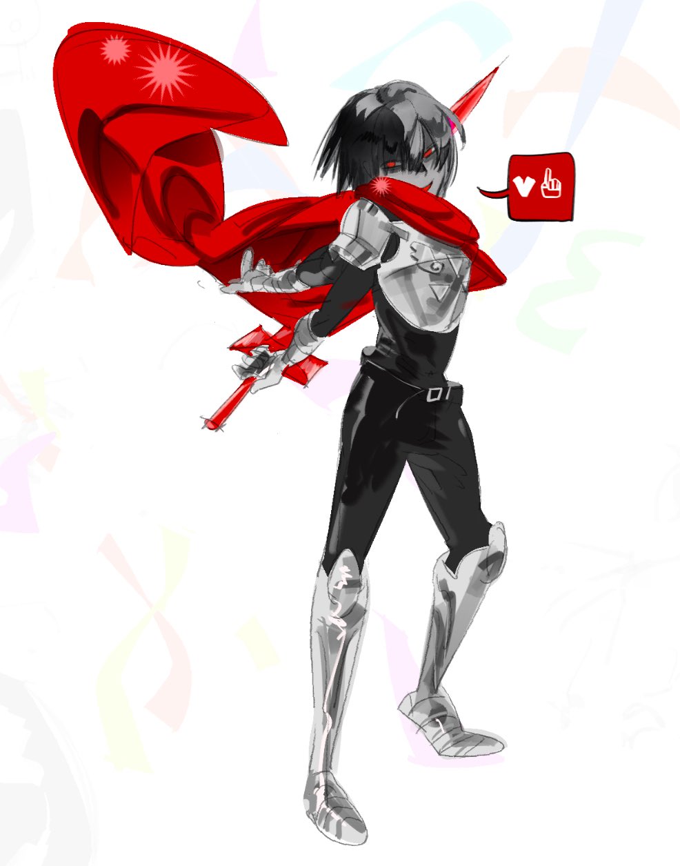 Kris (Deltarune) Rule 34 Image