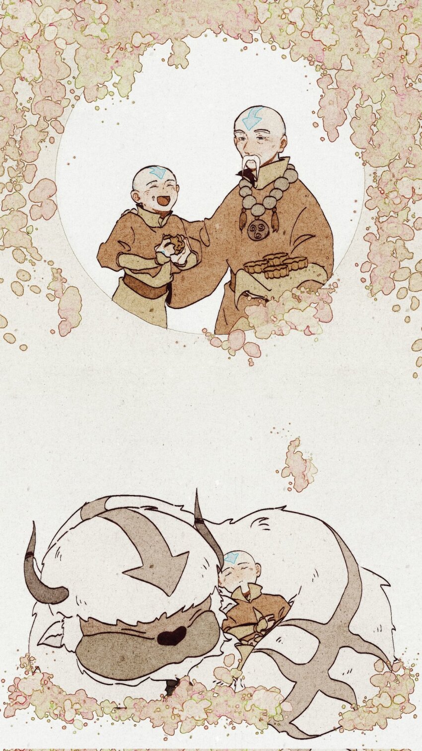 Aang (Avatar: The Last Airbender) Rule 34 Image