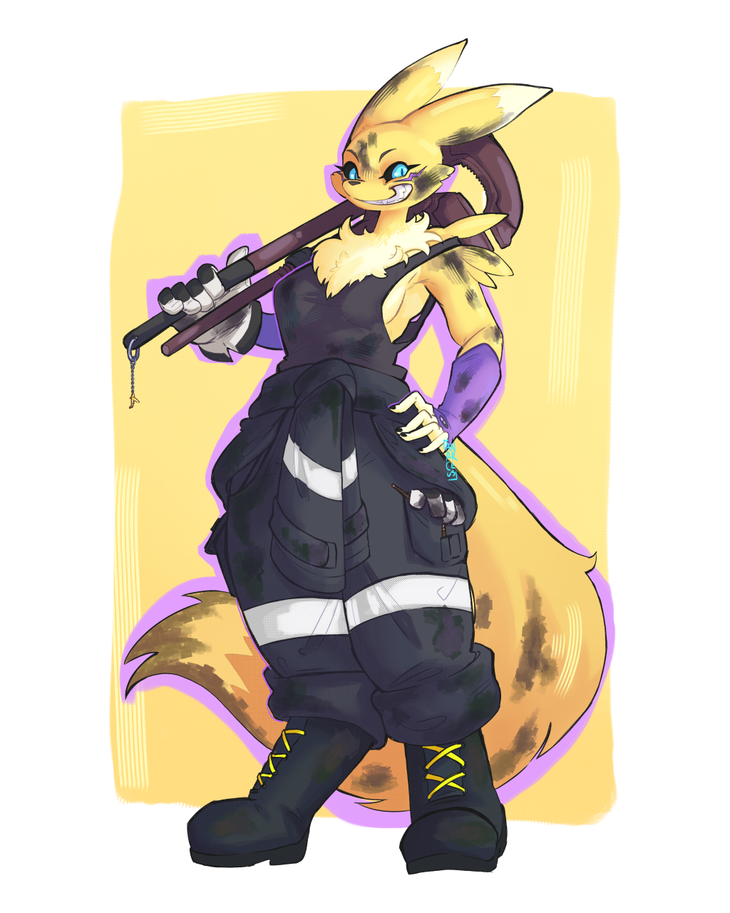 Renamon (Digimon) Rule 34 Image