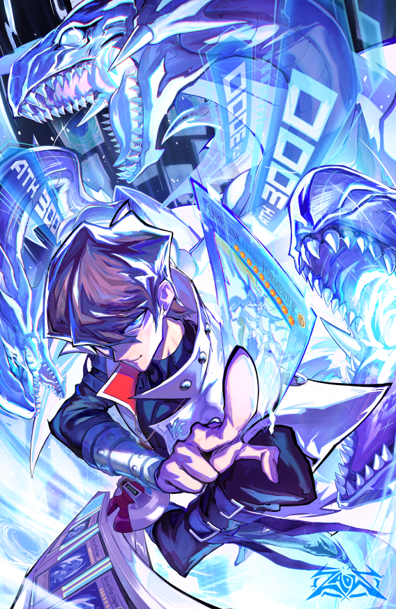 Blue-Eyes White Dragon (Yu-Gi-Oh!) Rule 34 Image