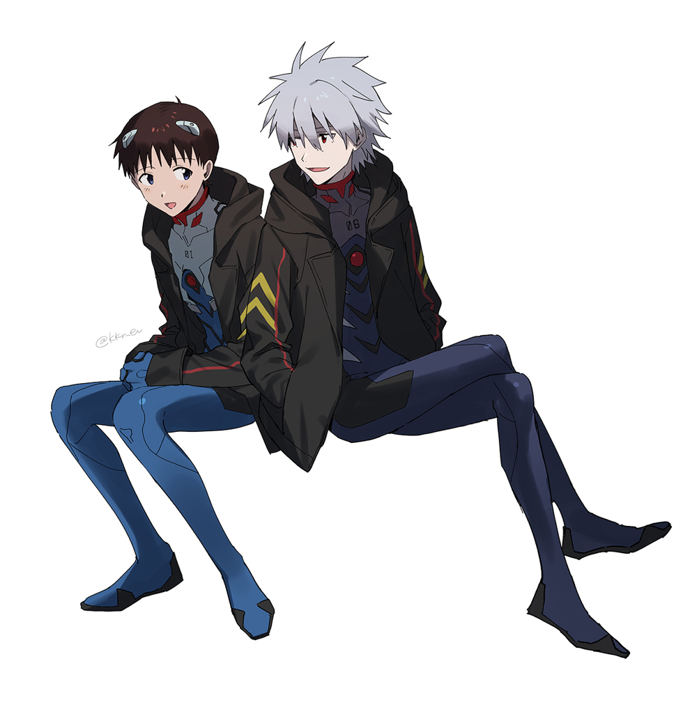 Ikari Shinji (Nagisa Kaworu) Rule 34 Image
