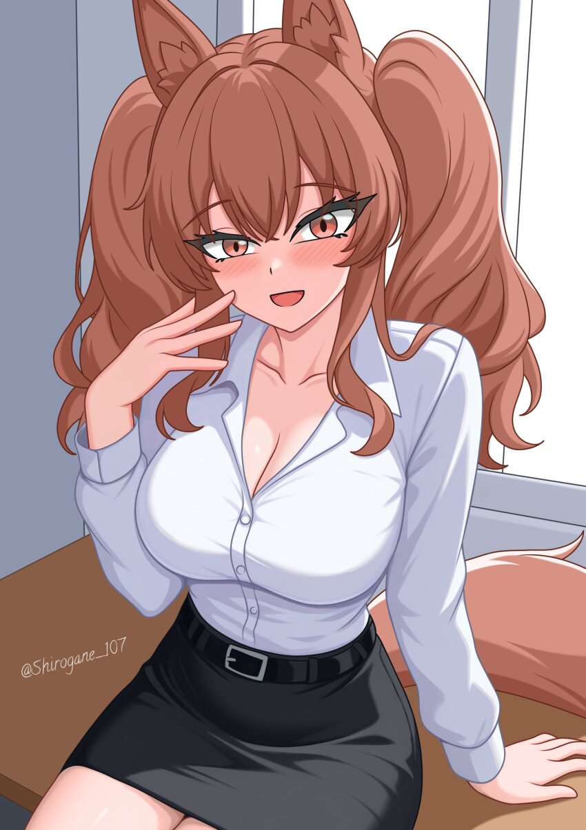 Angelina (Arknights) Rule 34 Image