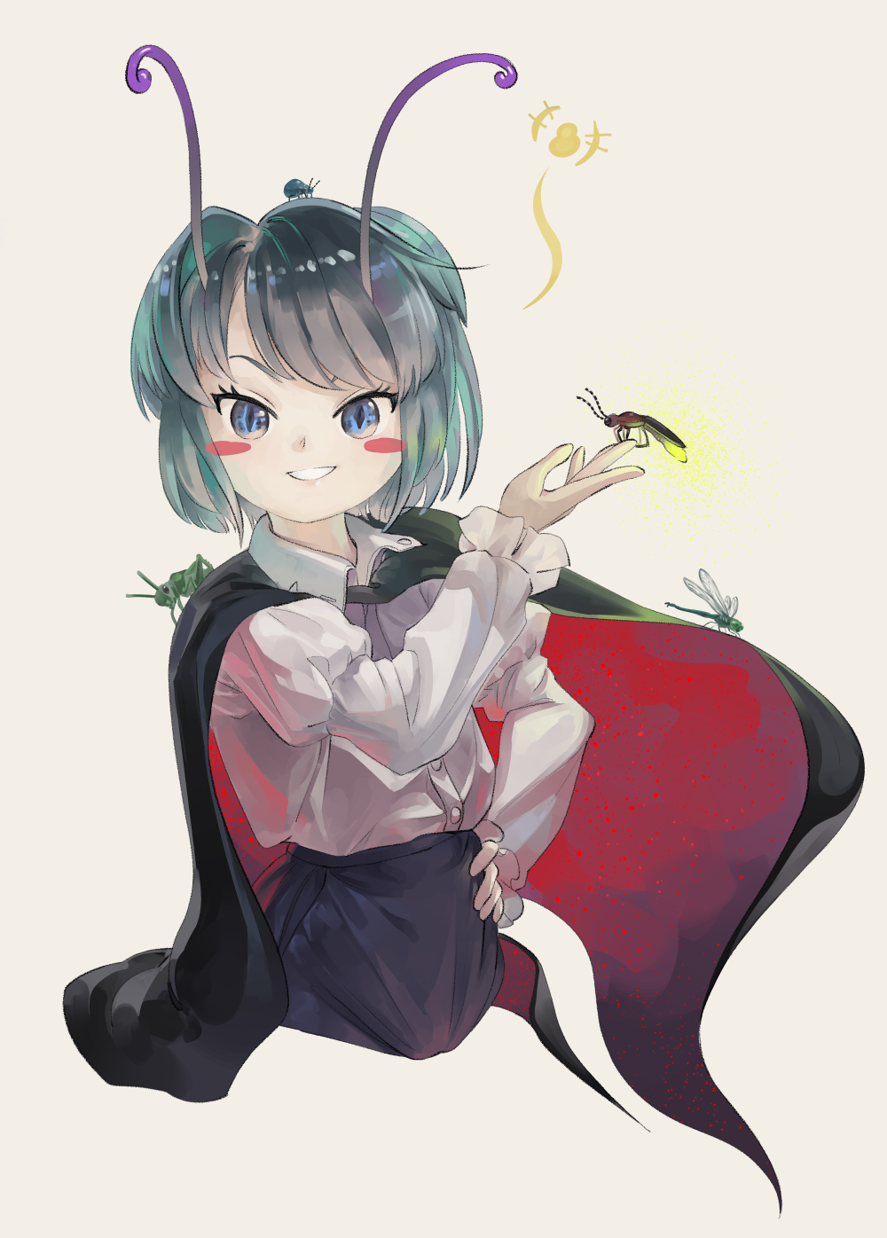 Wriggle Nightbug (Touhou) Rule 34 Image