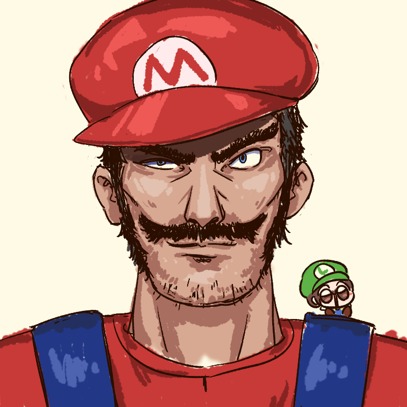 Luigi (Mario (Series)) Rule 34 Image