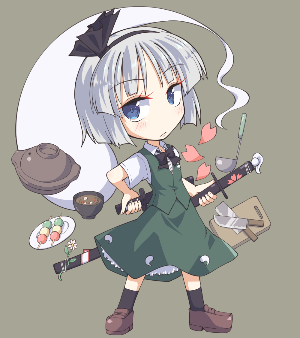 Konpaku Youmu (Touhou) Rule 34 Image