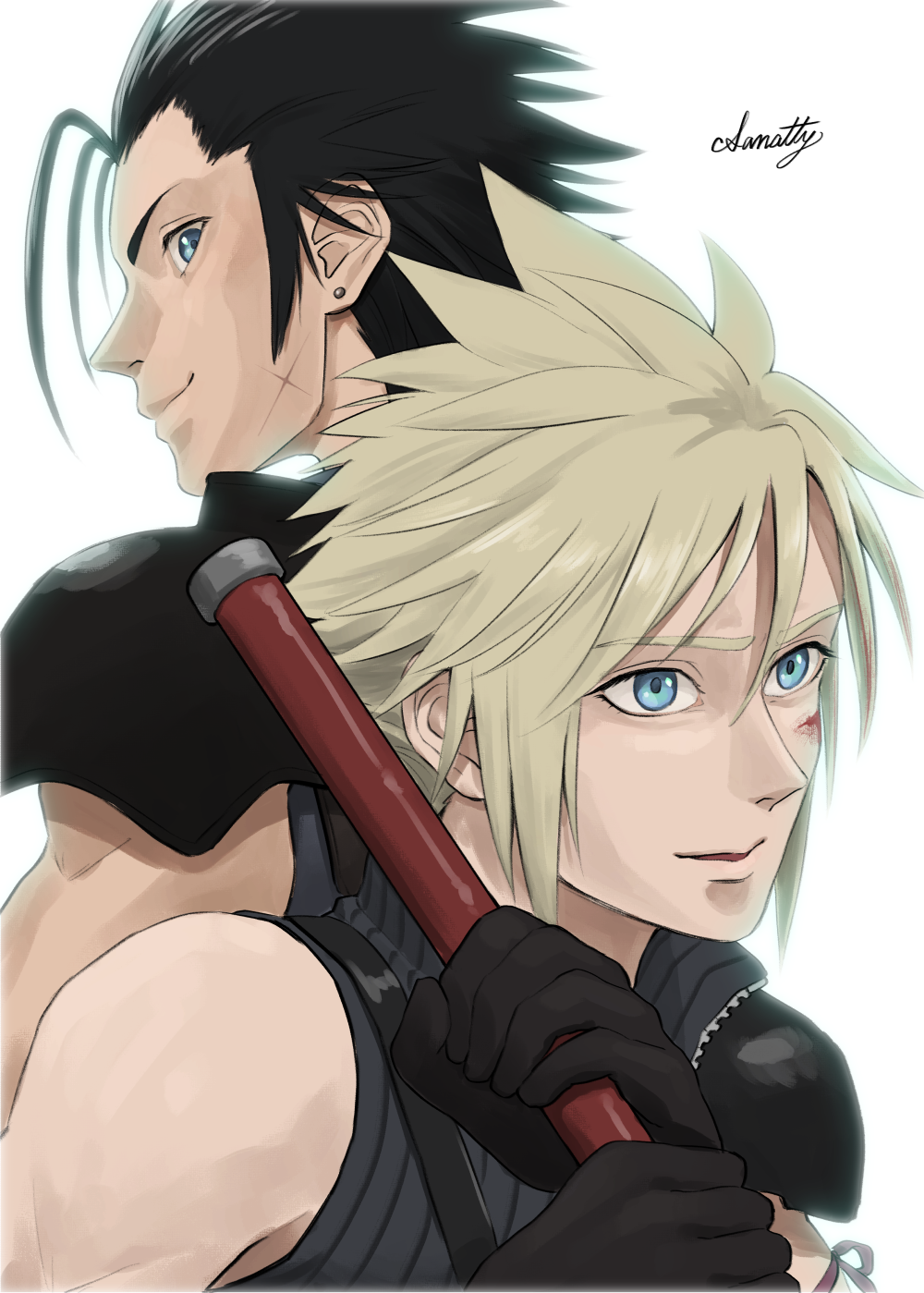 Cloud Strife (Final Fantasy) Rule 34 Image