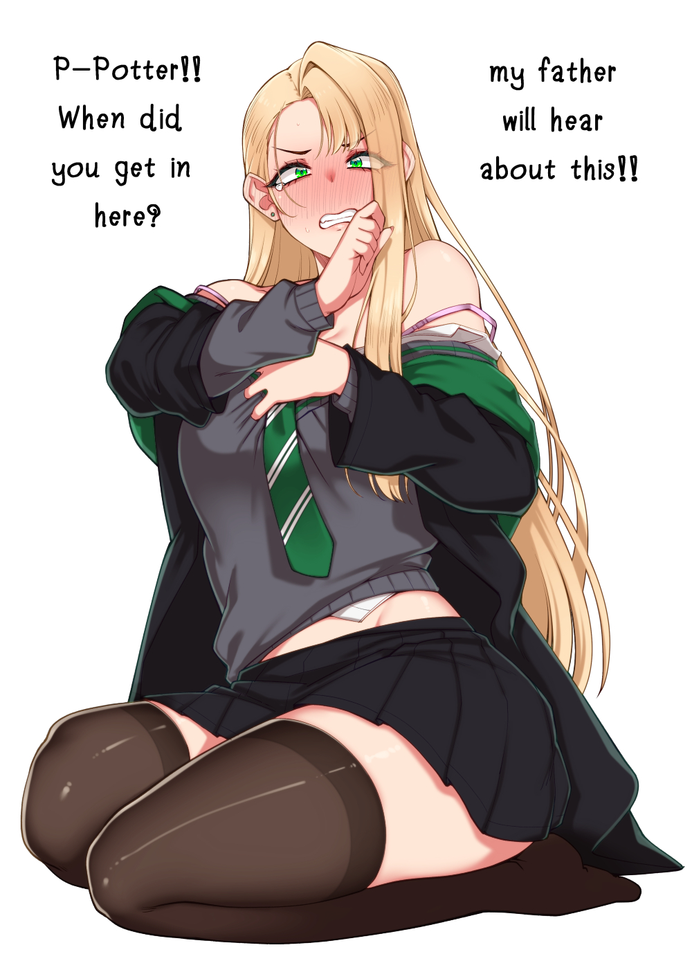 Draco Malfoy (Harry Potter (Series)) Rule 34 Image