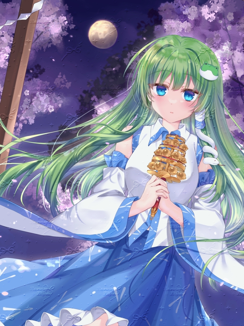 Kochiya Sanae (Mountain Of Faith) Rule 34 Image