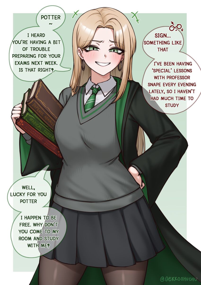 Draco Malfoy (Harry Potter (Series)) Rule 34 Image