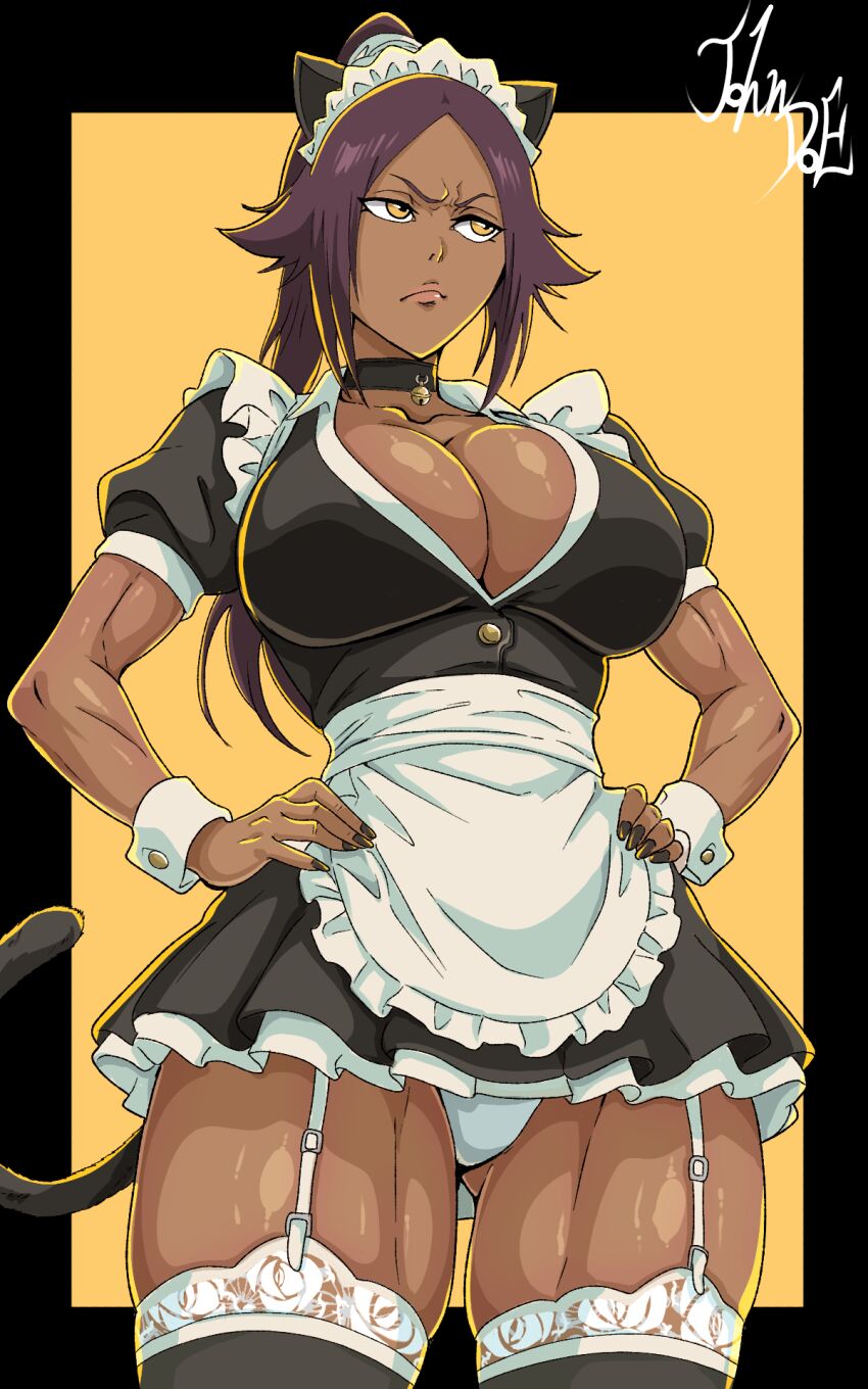 Shihouin Yoruichi (Bleach) Rule 34 Image