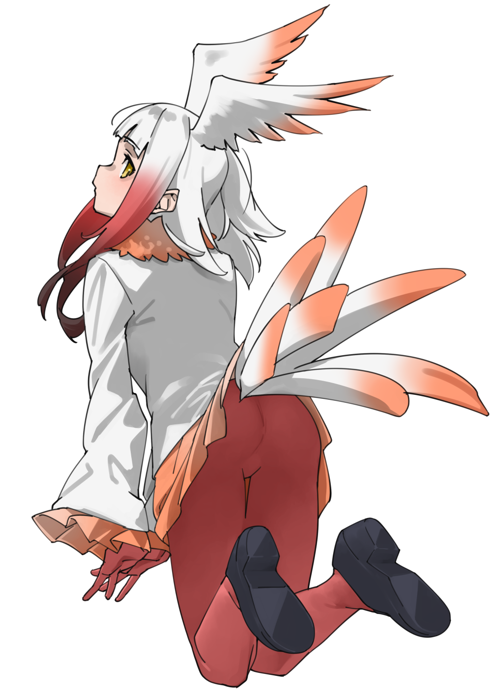 Japanese Crested Ibis (Kemono Friends) Rule 34 Image