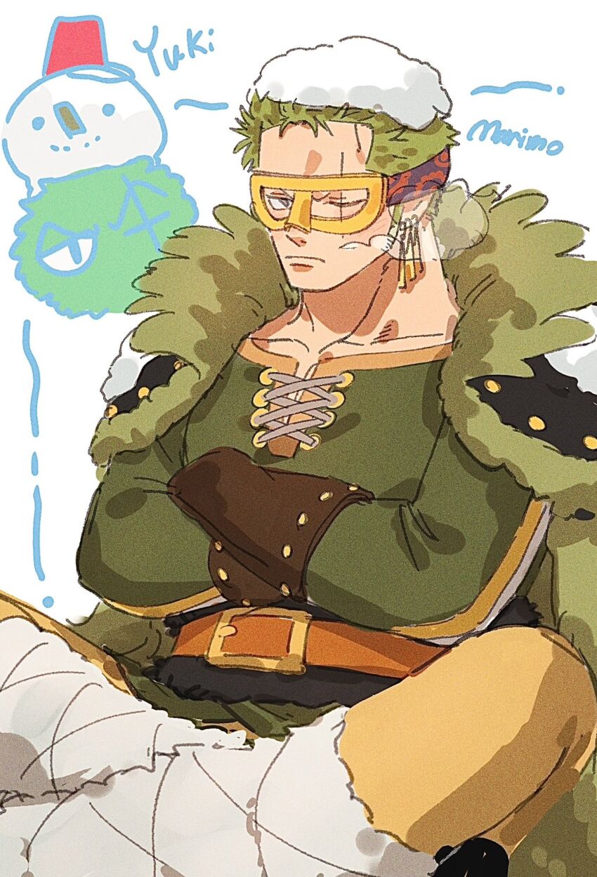 Roronoa Zoro (One Piece) Rule 34 Image