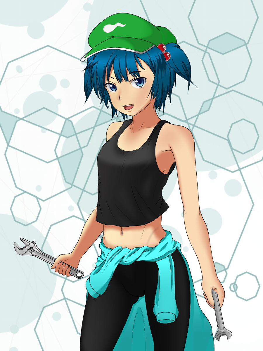 Kawashiro Nitori (Touhou) Rule 34 Image