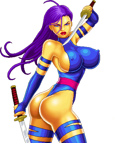 Psylocke (Marvel) Rule 34 Image