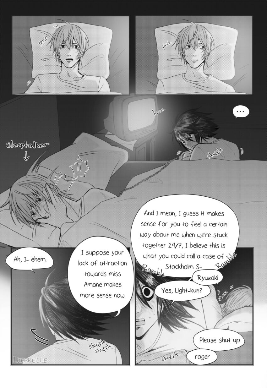 L (Death Note) Rule 34 Image