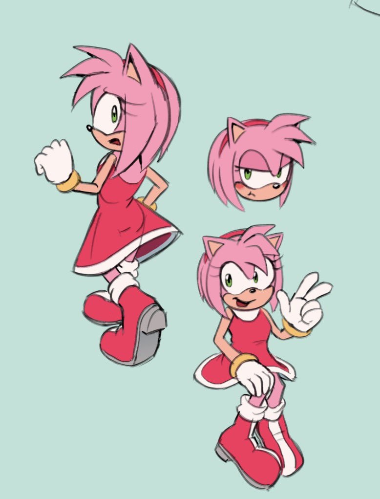 Amy Rose (Sega) Rule 34 Image