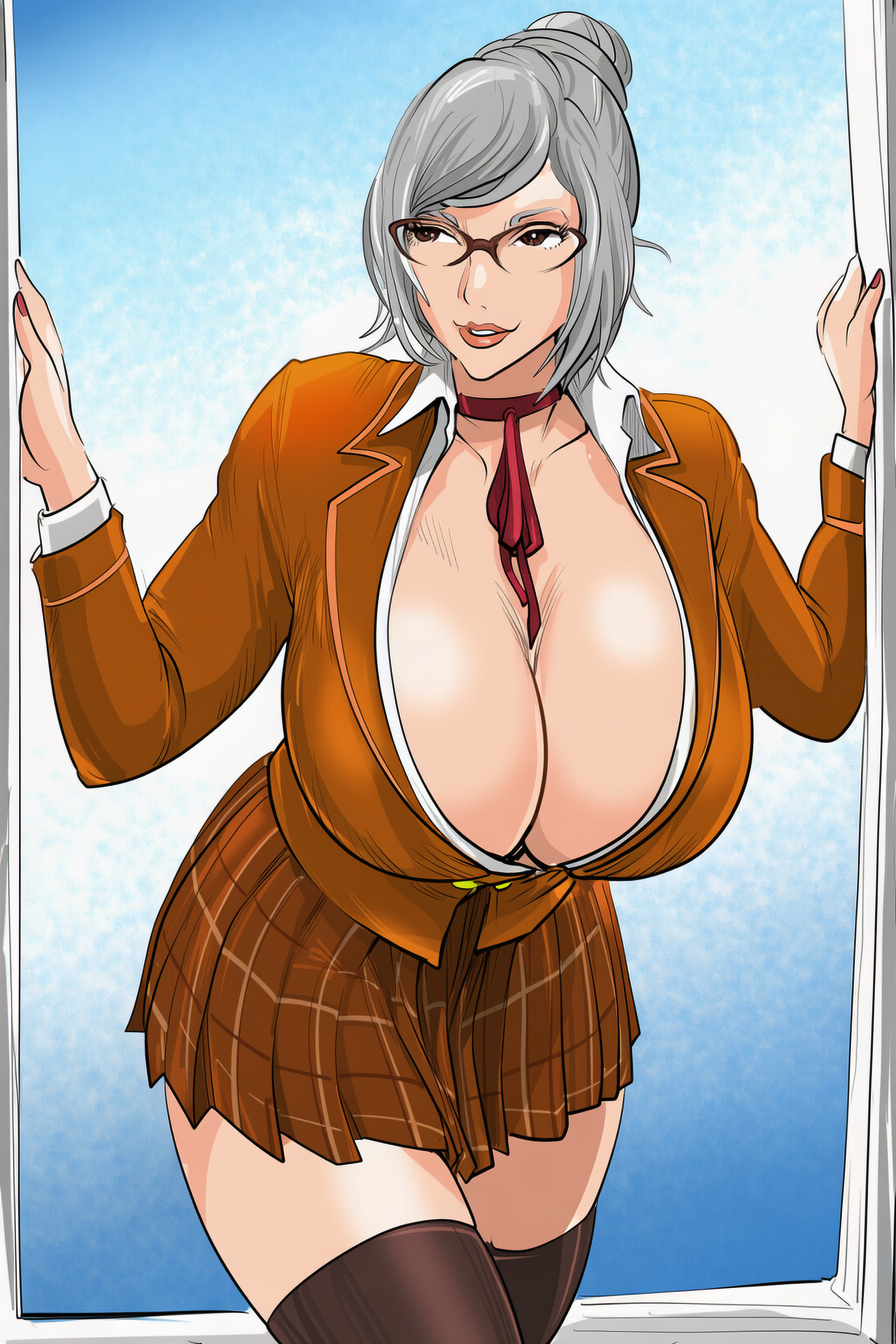 Shiraki Meiko (Prison School) Rule 34 Image