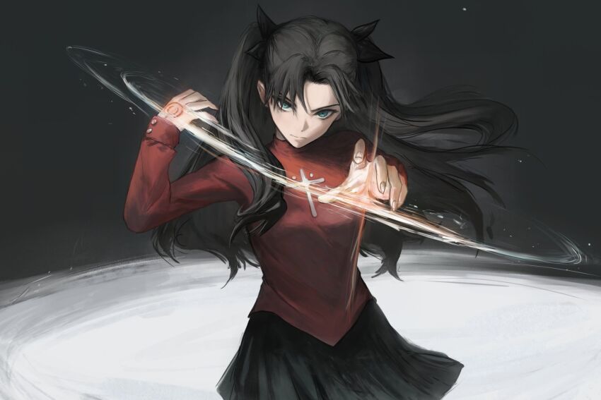 Tohsaka Rin (Fate/Stay Night) Rule 34 Image