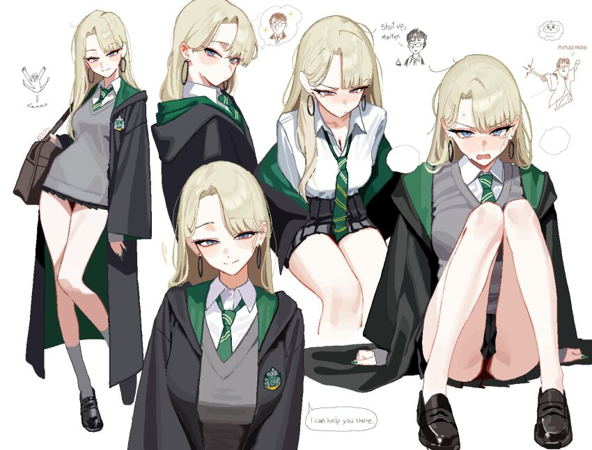 Draco Malfoy (Harry Potter (Series)) Rule 34 Image