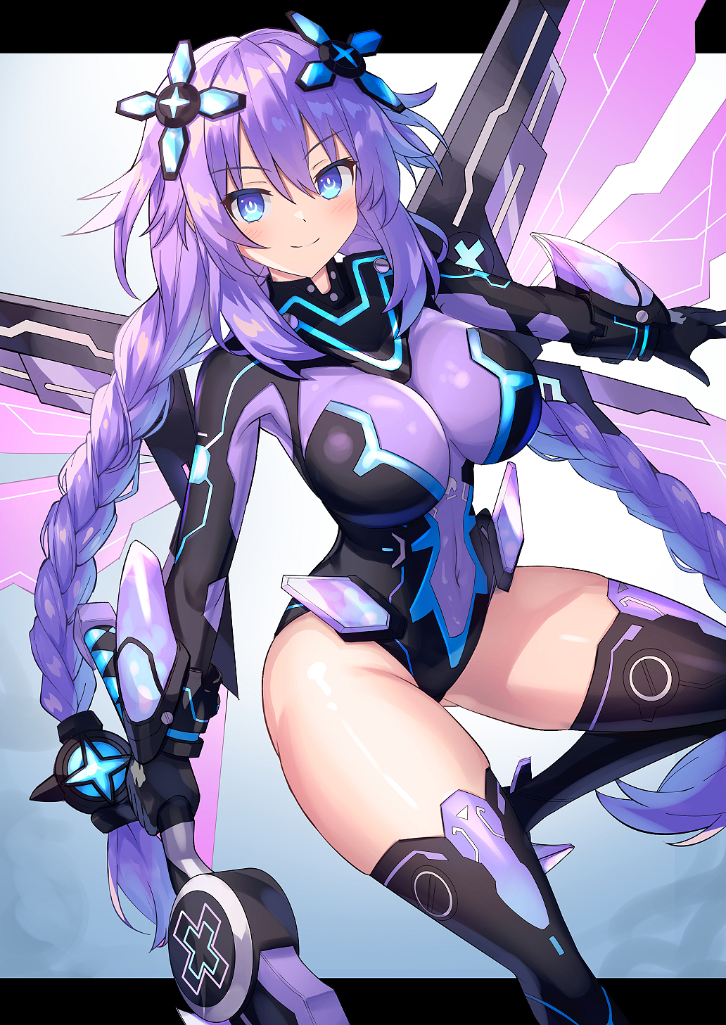 Purple Heart (Neptunia) Rule 34 Image