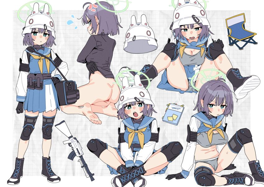 Saki (Blue Archive) Rule 34 Image
