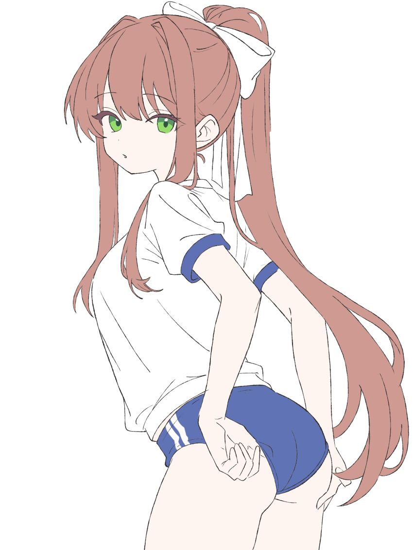 Monika (Doki Doki Literature Club) Rule 34 Image