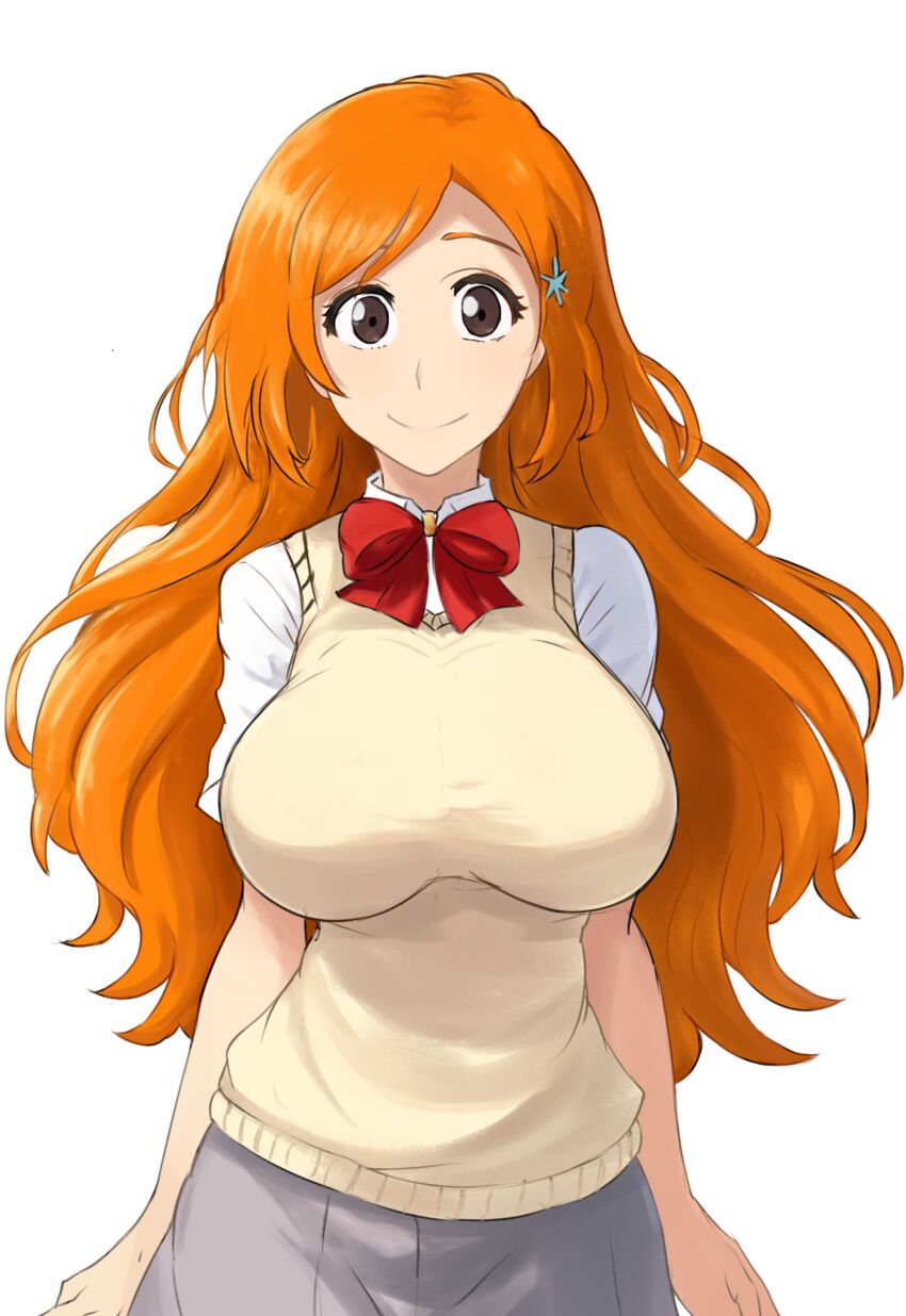 Inoue Orihime (Bleach) Rule 34 Image