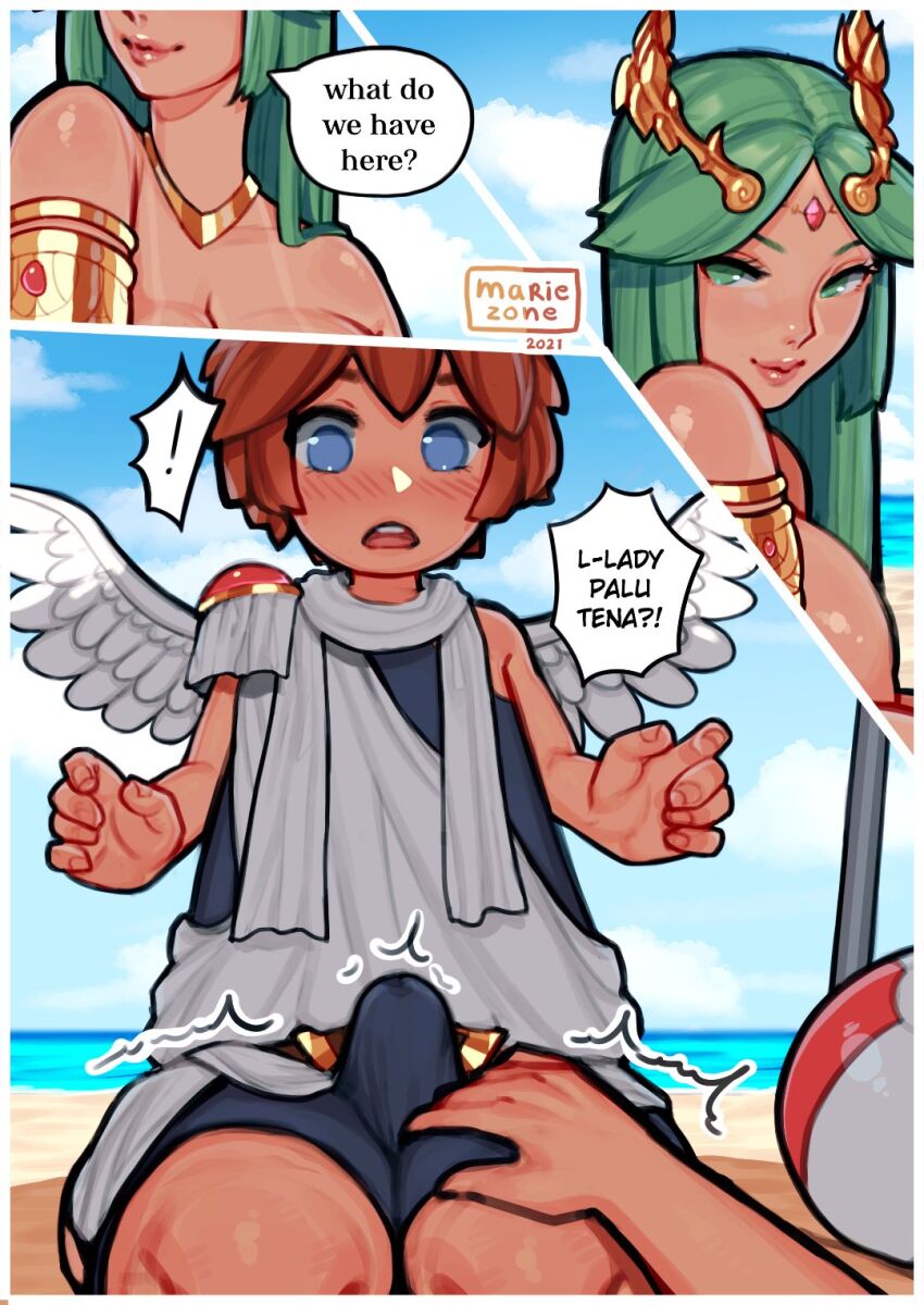 Palutena (Kid Icarus) Rule 34 Image