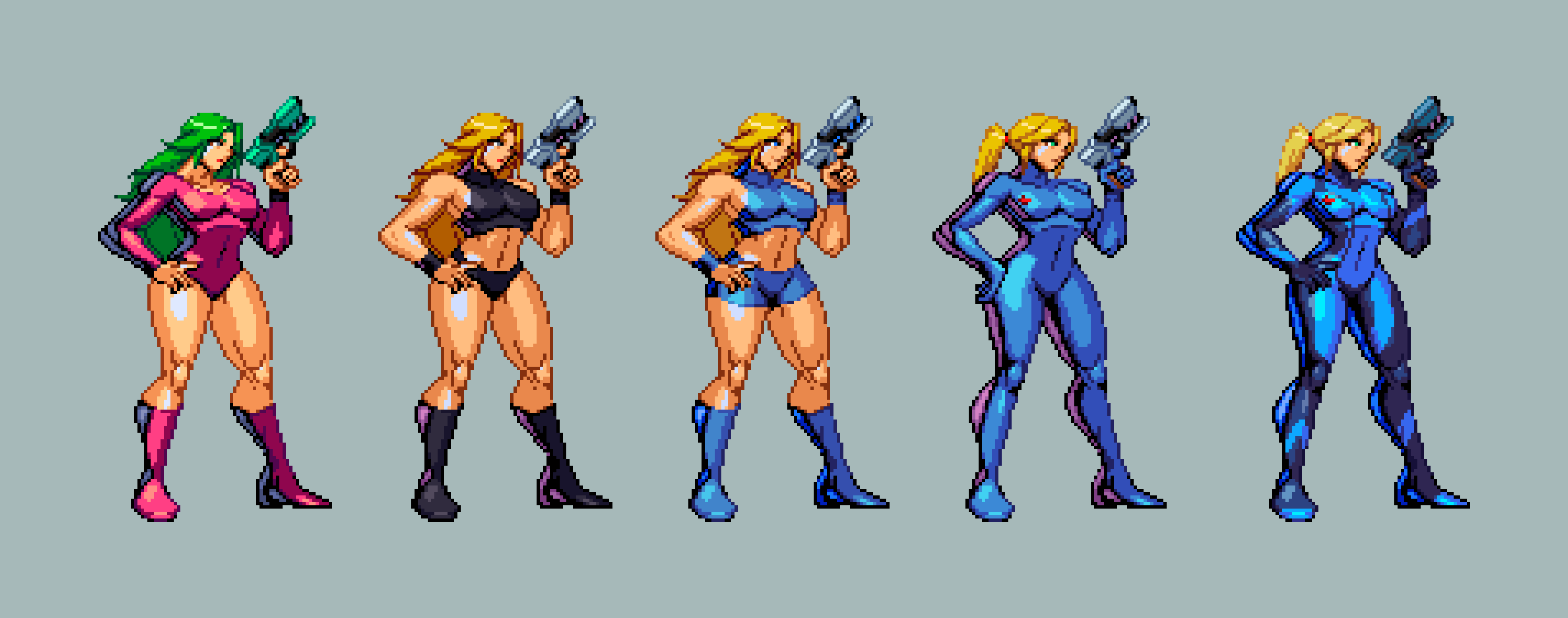 Samus Aran (Marvel Vs. Capcom) Rule 34 Image