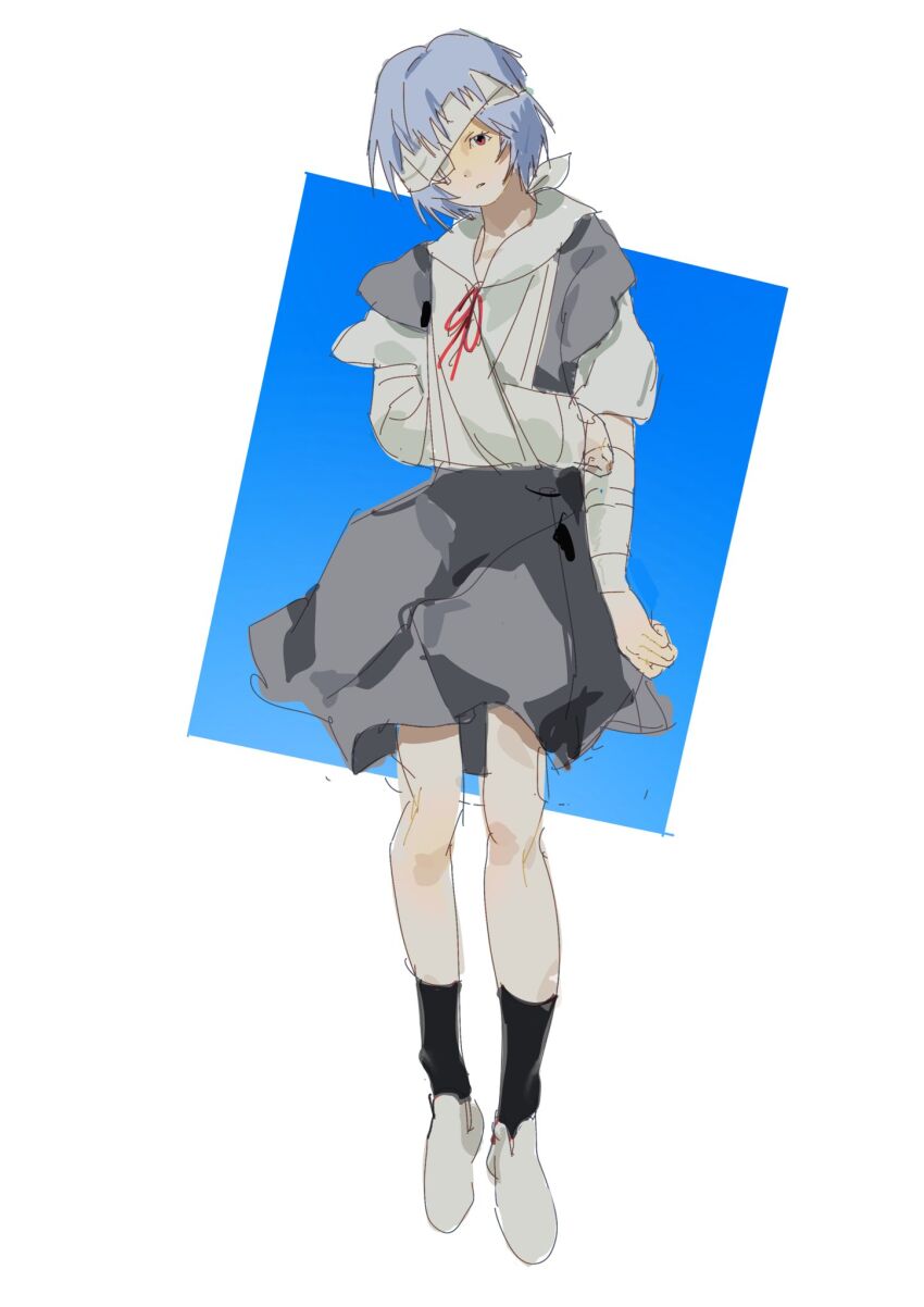 Ayanami Rei (Neon Genesis Evangelion) Rule 34 Image