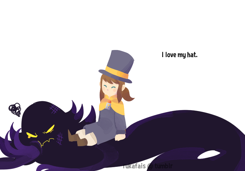 Hat Kid (A Hat In Time) Rule 34 Image