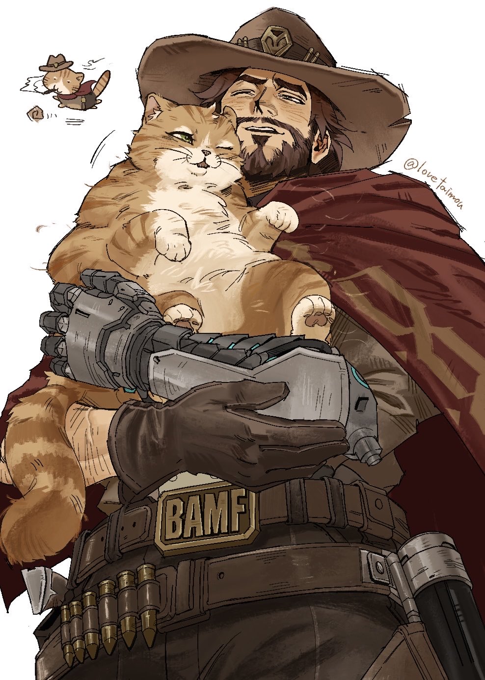 Cassidy (Overwatch) Rule 34 Image