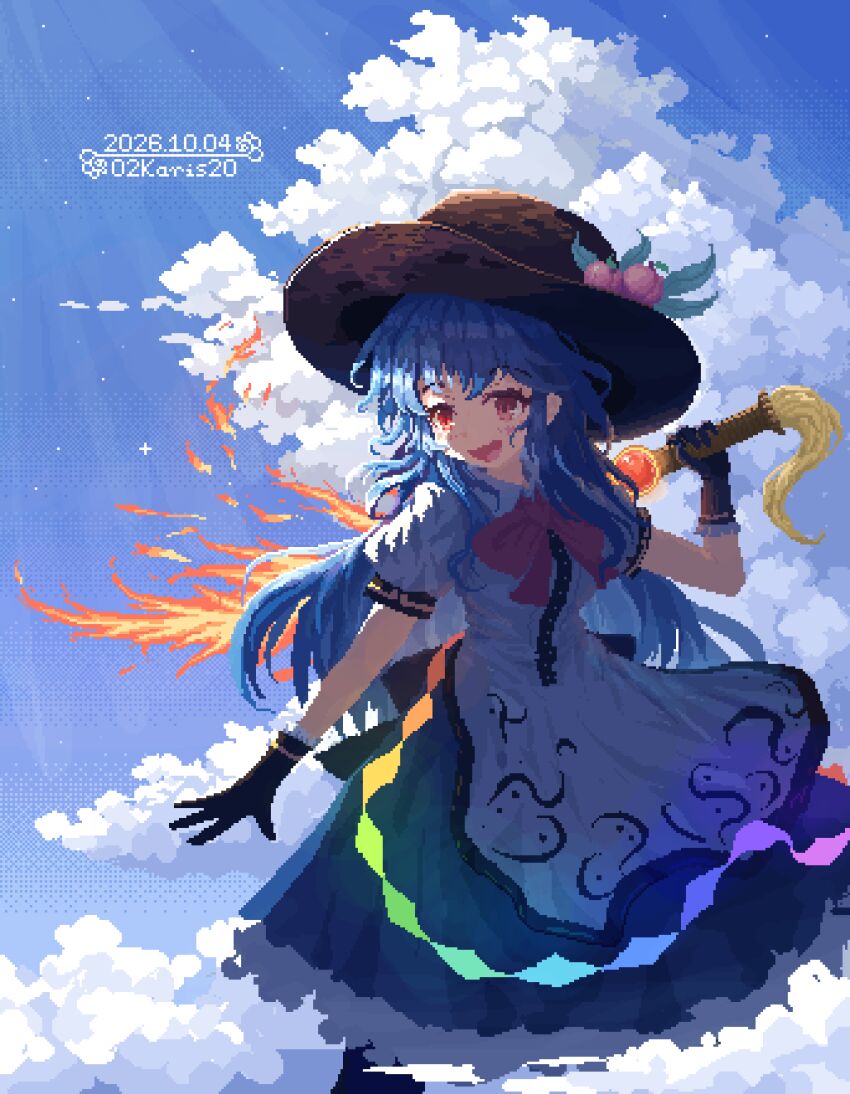 Hinanawi Tenshi (Touhou) Rule 34 Image