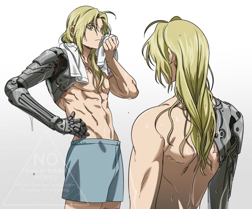 Edward Elric (Fullmetal Alchemist) Rule 34 Image