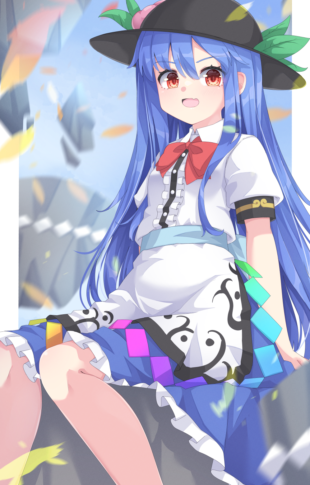 Hinanawi Tenshi (Touhou) Rule 34 Image